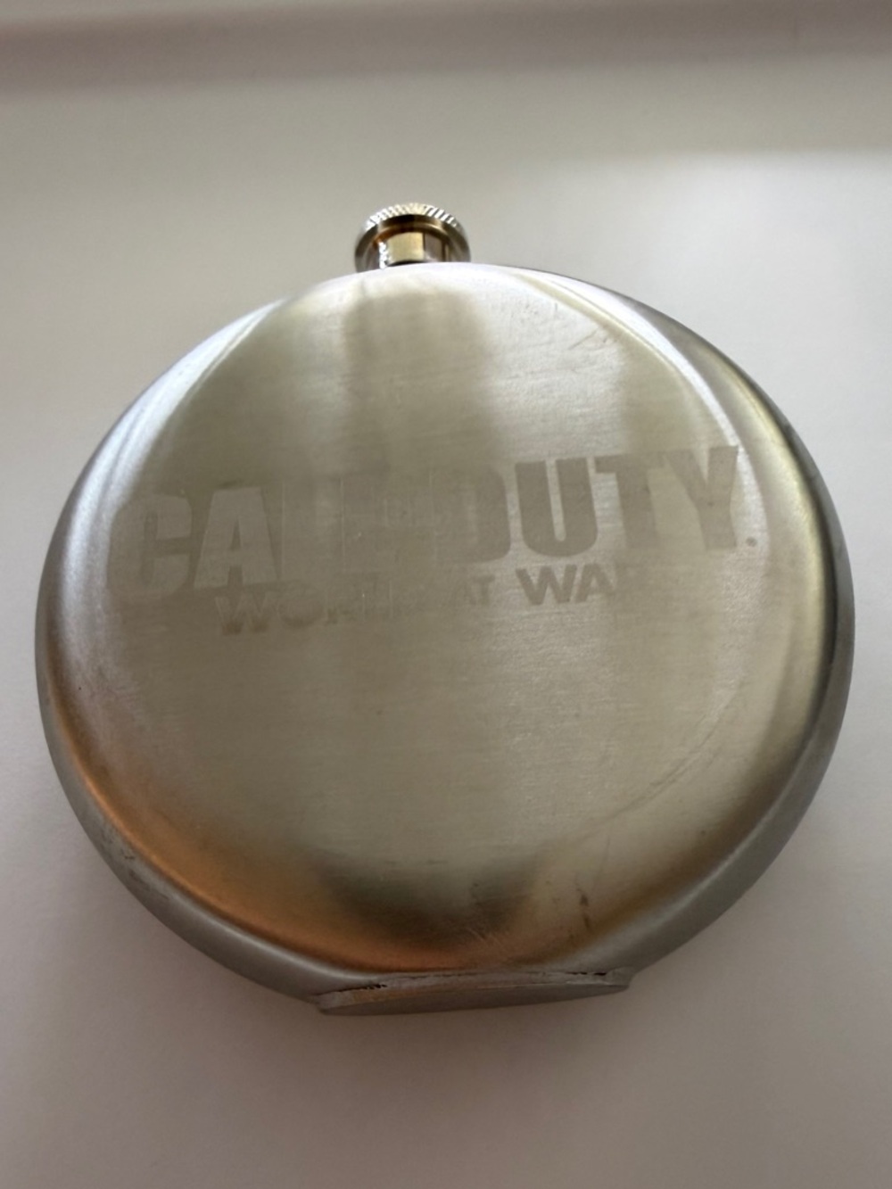 Call of Duty World at War Limited Collectible Edition Flask Canteen-Preowned